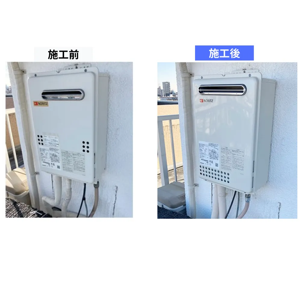 東京都板橋区｜ノーリツ給湯器の施工事例 ノーリツ,板橋区,給湯器（壁掛）