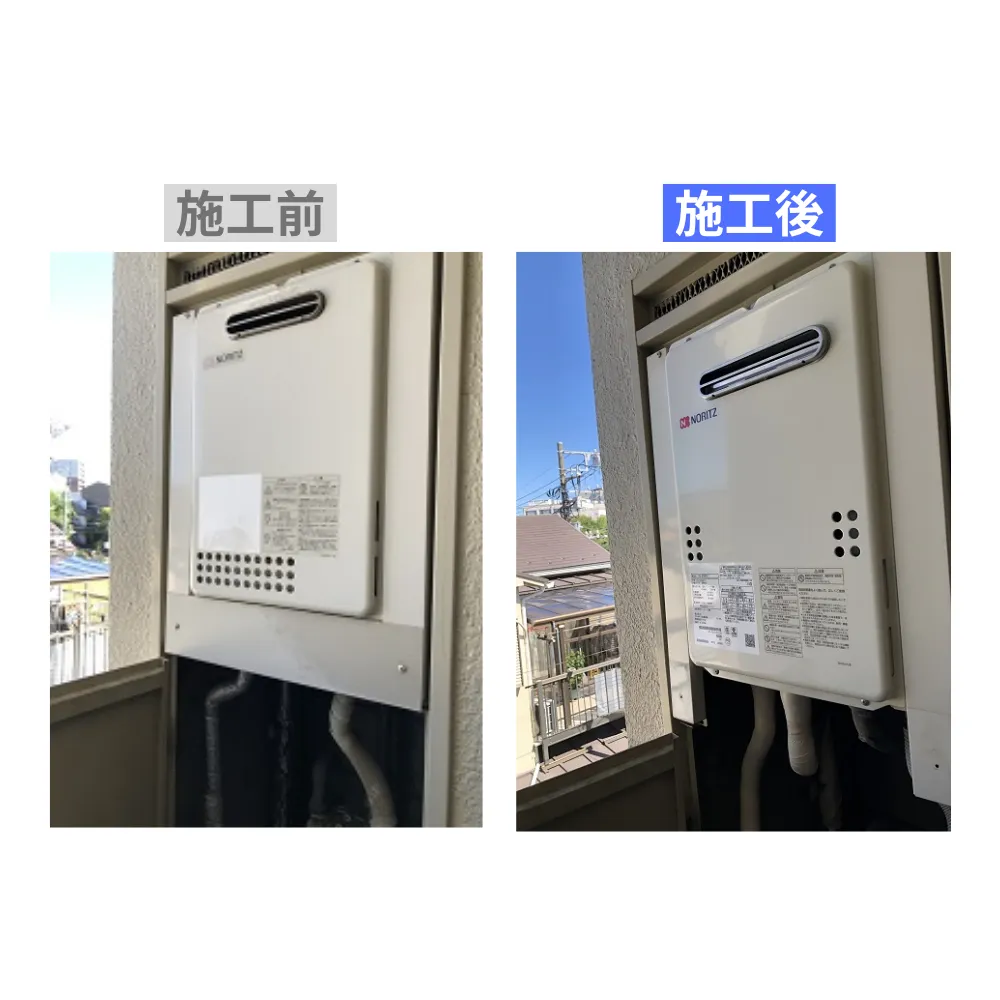 東京都葛飾区｜ノーリツ給湯器の施工事例 ノーリツ,東京都,給湯器（壁掛）,葛飾区