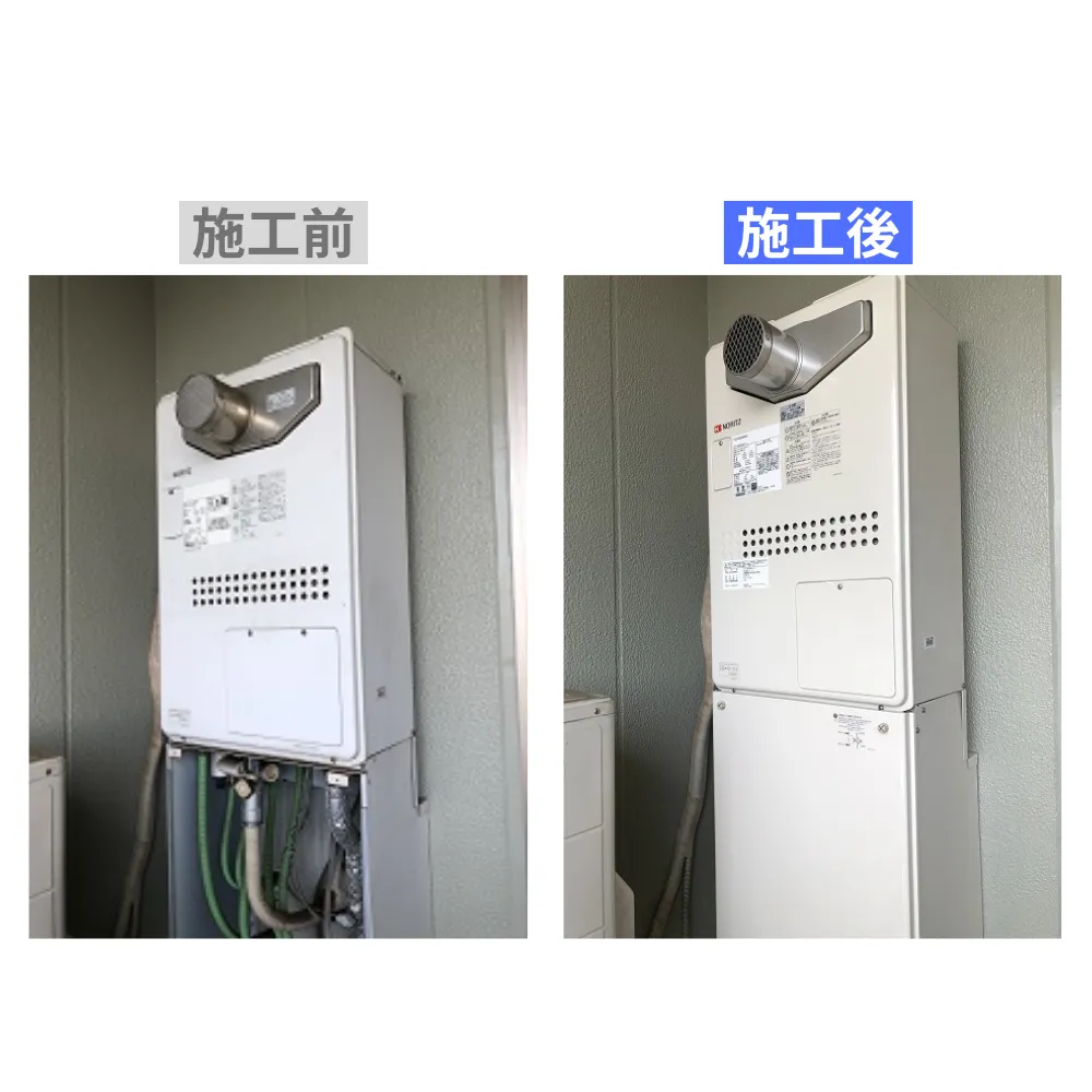 東京都江東区｜ノーリツ給湯暖房熱源機の施工事例 ノーリツ,東京都,給湯器（熱源機）