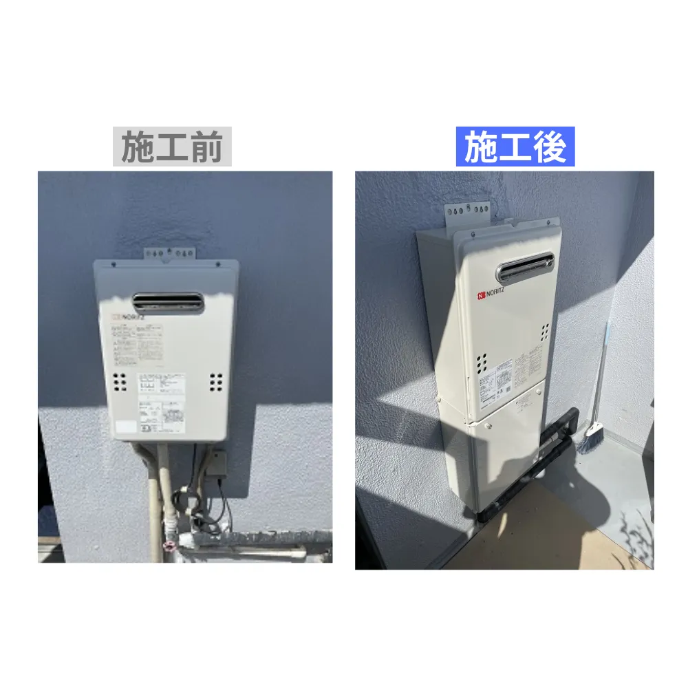 東京都中野区｜ノーリツ給湯器の施工事例 ノーリツ,東京都,給湯器,給湯器（壁掛）