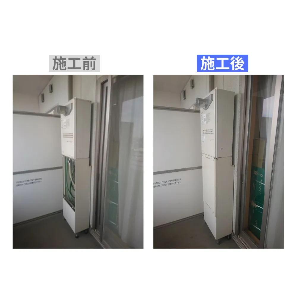 東京都豊島区｜ノーリツ給湯暖房熱源機の施工事例 ノーリツ,東京都,給湯器,給湯器（熱源機）