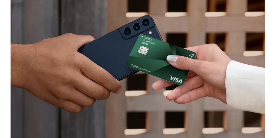 「Tap to Pay on Android」を使用してクレジットカード決済をしている画像