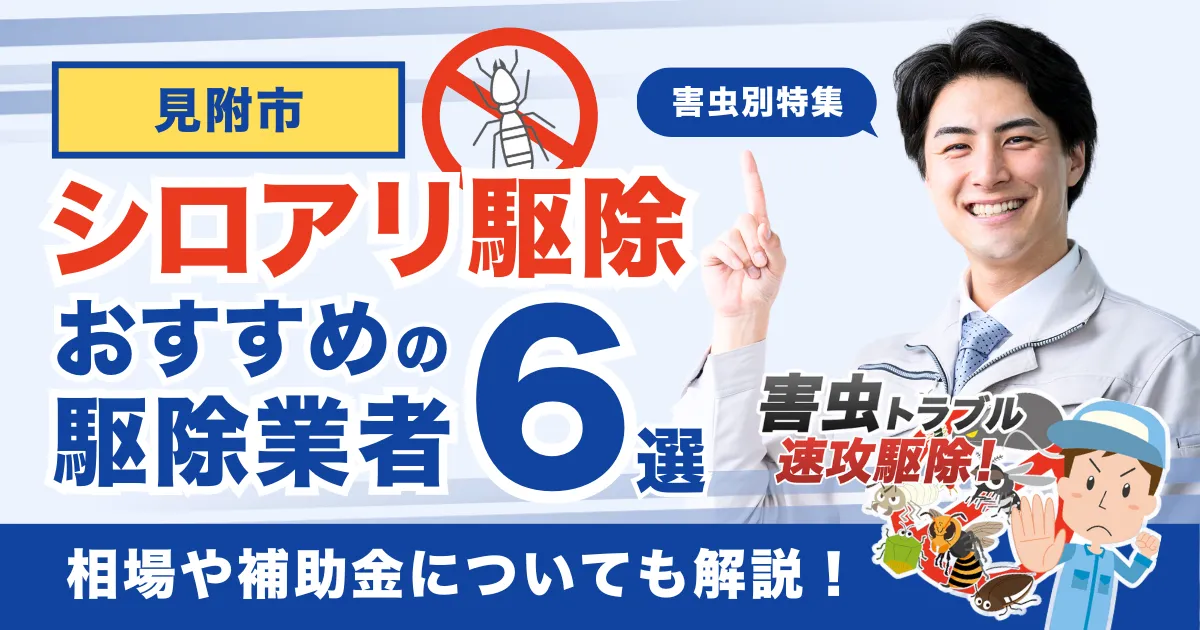 見附市のシロアリ駆除業者おすすめ6選！相場や補助金についても解説！